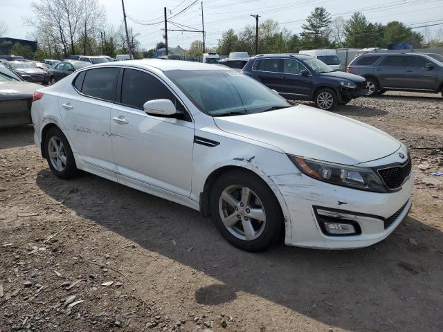  KIA OPTIMA 2015 White