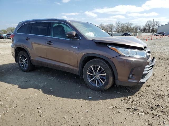  TOYOTA HIGHLANDER 2017 tan