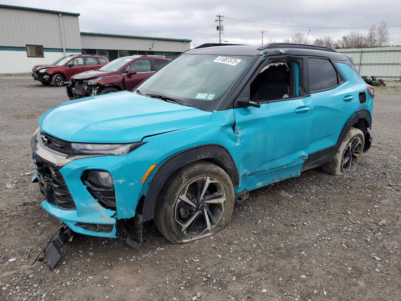 2021 Chevrolet Trailblazer Rs for Sale in Leroy, NY - Rollover