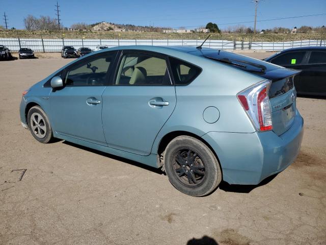  TOYOTA PRIUS 2014 Turquoise