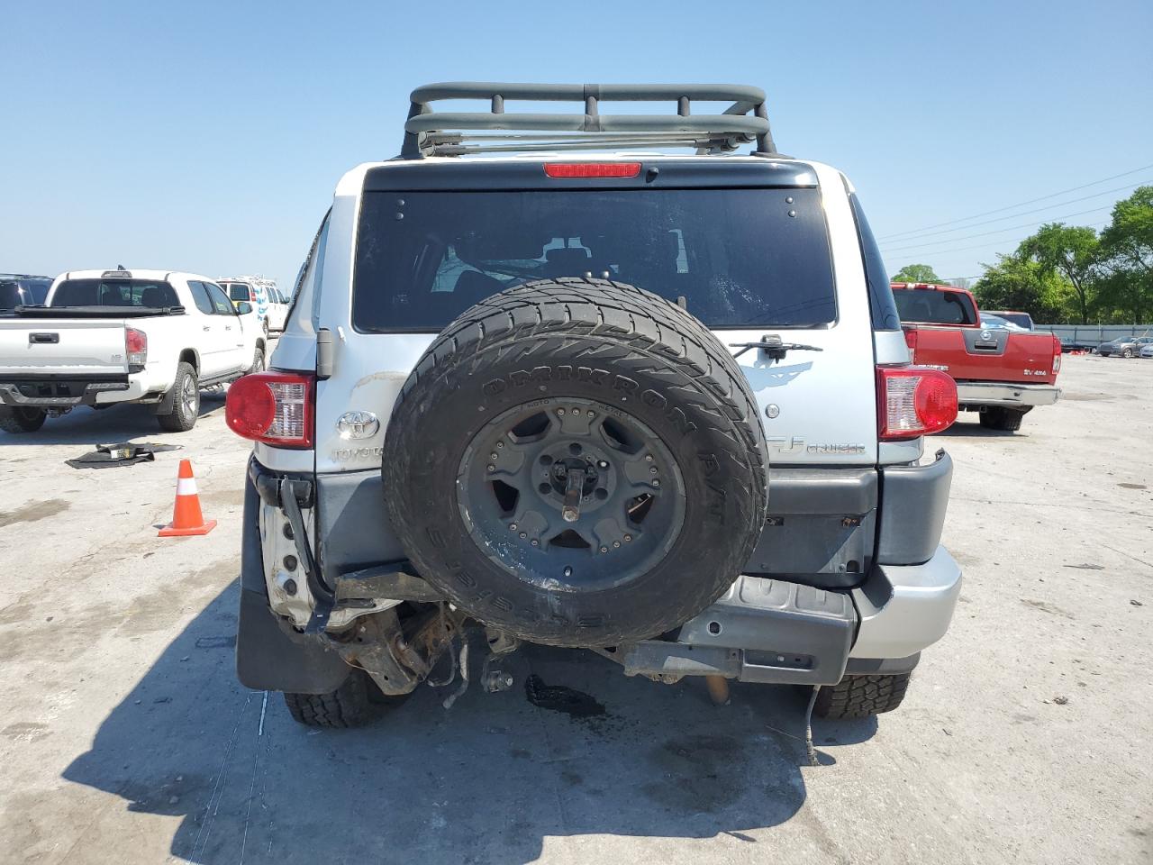 2007 Toyota Fj Cruiser VIN: JTEBU11F670084692 Lot: 54663065