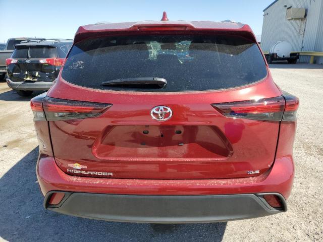  TOYOTA HIGHLANDER 2024 Bordowy