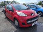 2011 PEUGEOT 107 URBAN for sale at Copart WOLVERHAMPTON