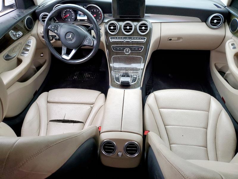 Sedans MERCEDES-BENZ C-CLASS 2016 Biały