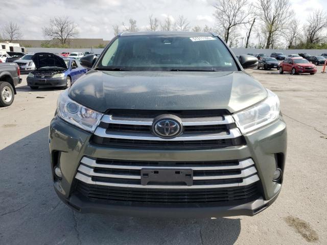  TOYOTA HIGHLANDER 2019 Зеленый