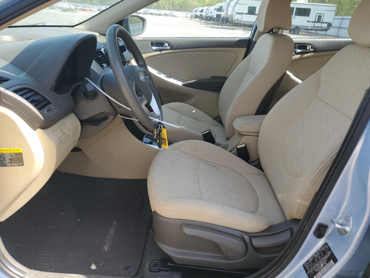 2014 Hyundai Accent Gls VIN: KMHCU4AE3EU699770 Lot: 54716055