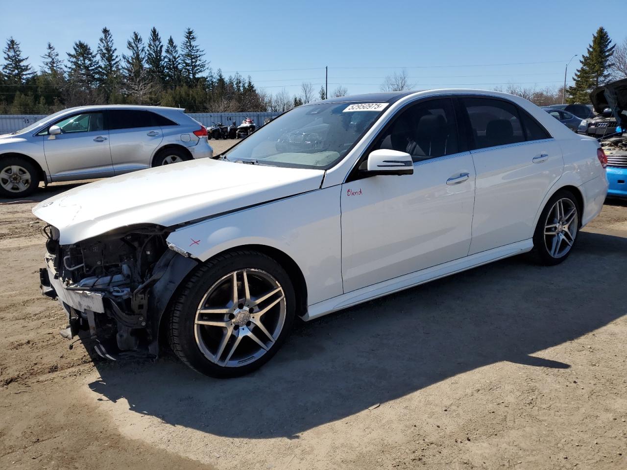 2015 Mercedes-Benz E 400 4Matic продається в Bowmanville, ON - Front End