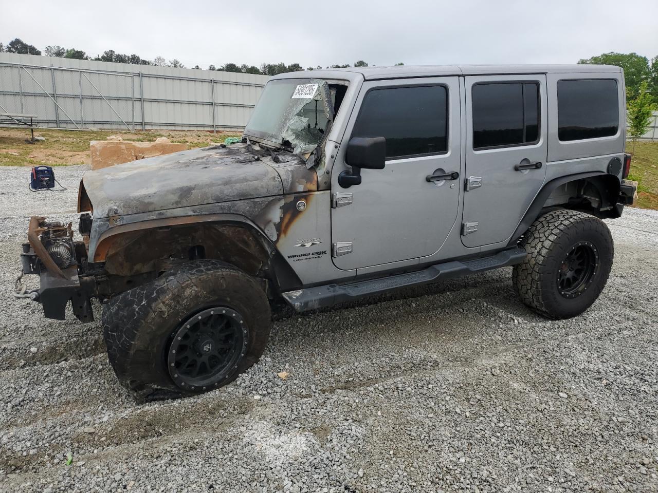 2018 Jeep Wrangler Unlimited Sahara en Venta en Fairburn, GA - Burn - Engine