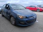 2013 VAUXHALL ASTRA ENERGY  for sale at Copart PETERLEE