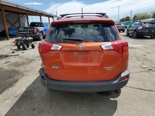 Паркетники TOYOTA RAV4 2015 Оранжевий