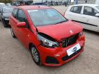 2015 PEUGEOT 108 ACTIVE for sale at Copart WESTBURY
