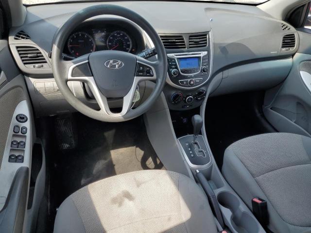  HYUNDAI ACCENT 2013 Красный