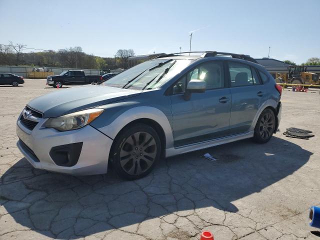 Кроссоверы SUBARU IMPREZA 2012 Зеленый