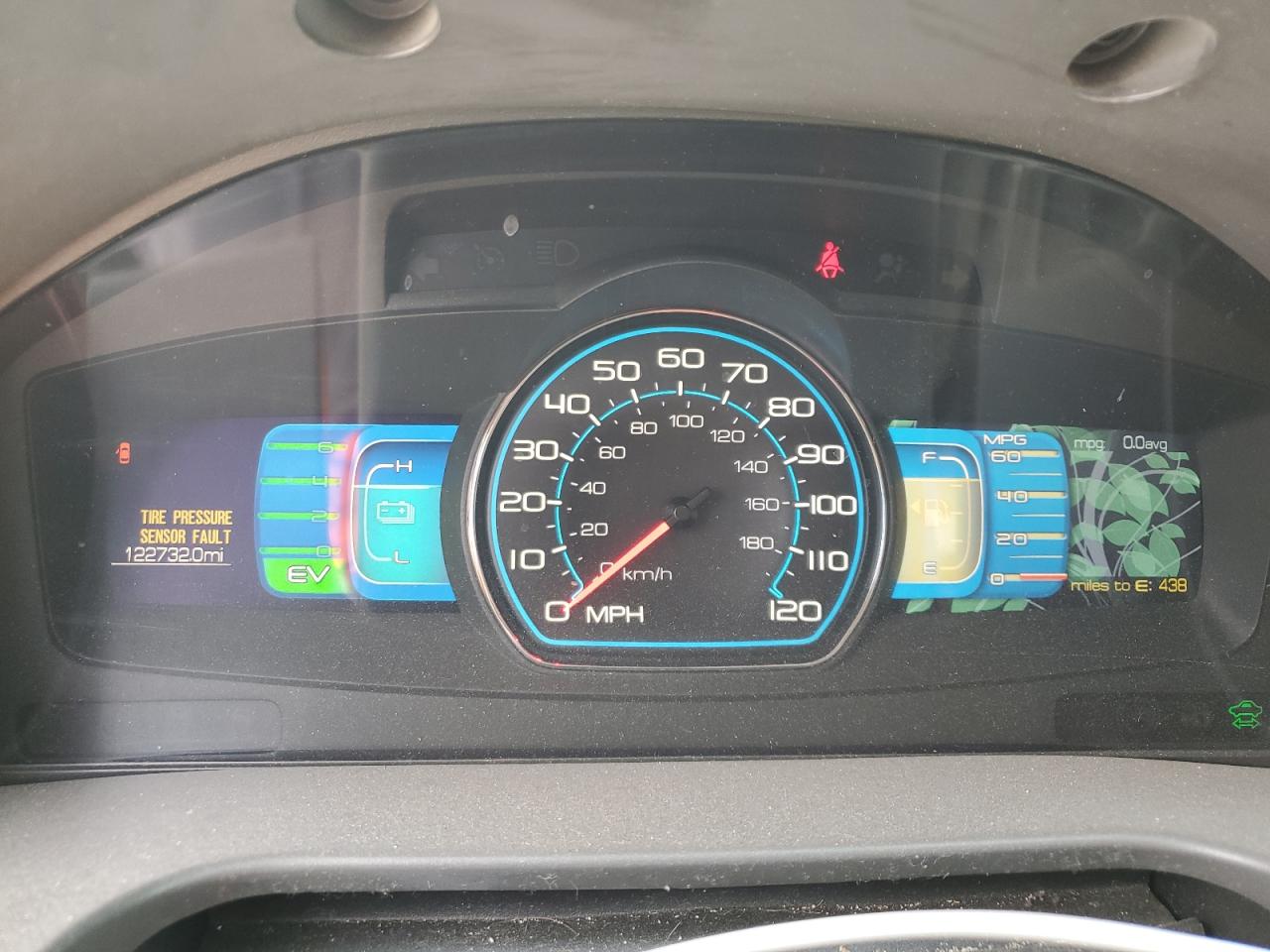 2010 Ford Fusion Hybrid VIN: 3FADP0L39AR412573 Lot: 54019145