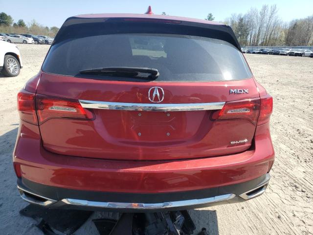  ACURA MDX 2019 Червоний