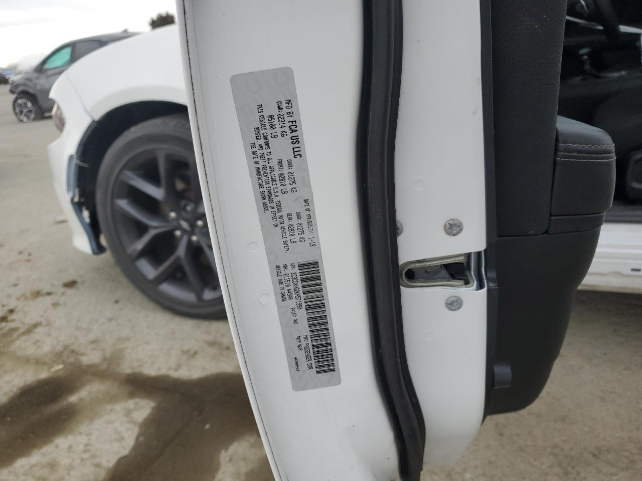 2019 Dodge Charger Gt VIN: 2C3CDXHG2KH571990 Lot: 50626635