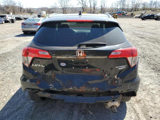  HONDA HR-V 2022 Черный