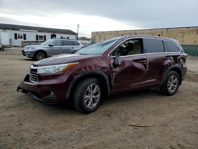Parquets TOYOTA HIGHLANDER 2015 Burgundy