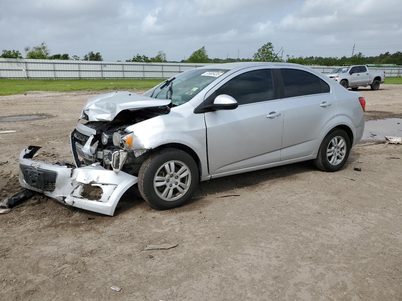 2014 Chevrolet Sonic Lt de vânzare în Houston, TX - Front End