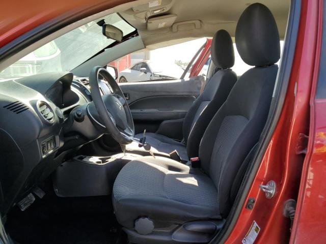  MITSUBISHI MIRAGE 2019 Czerwony