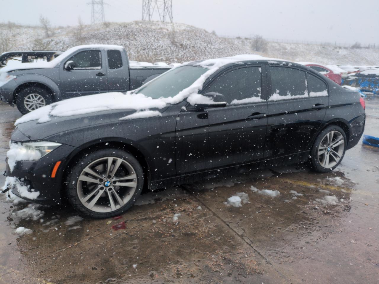 2016 Bmw 328 Xi Sulev للبيع في Littleton، CO - Front End