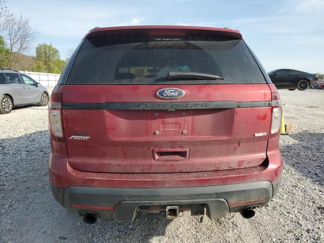 Паркетники FORD EXPLORER 2014 Бордовый