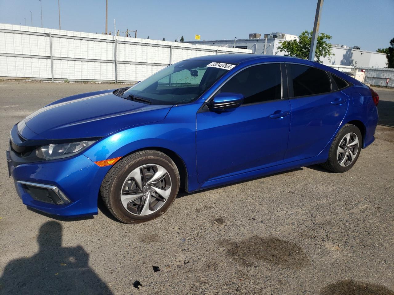 2019 Honda Civic Lx იყიდება Sacramento-ში, CA - All Over