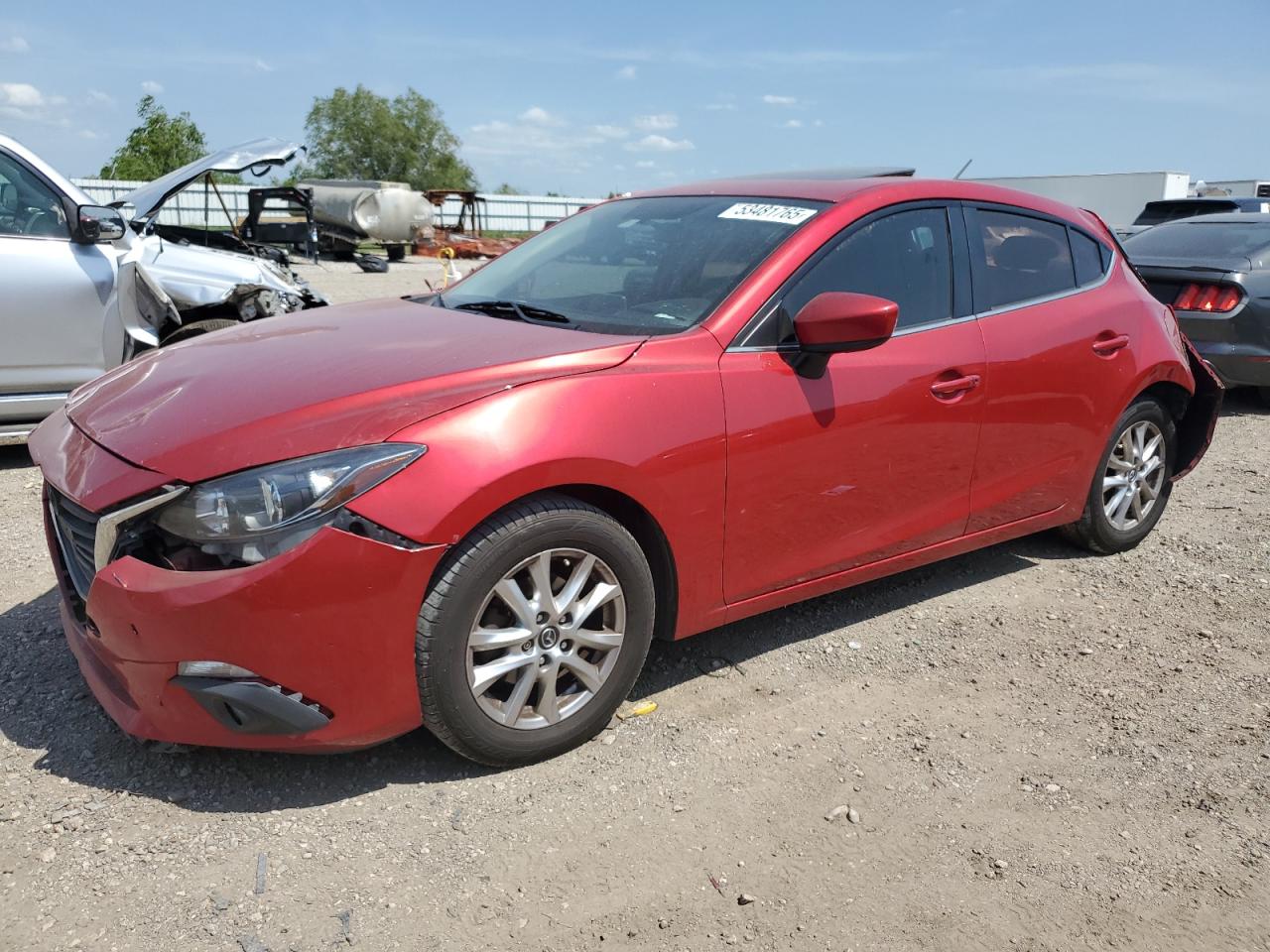 2016 Mazda 3 Touring للبيع في Houston، TX - Rear End