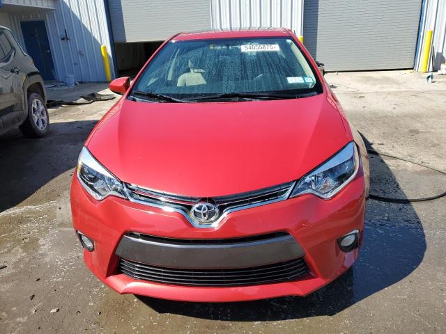  TOYOTA COROLLA 2016 Красный