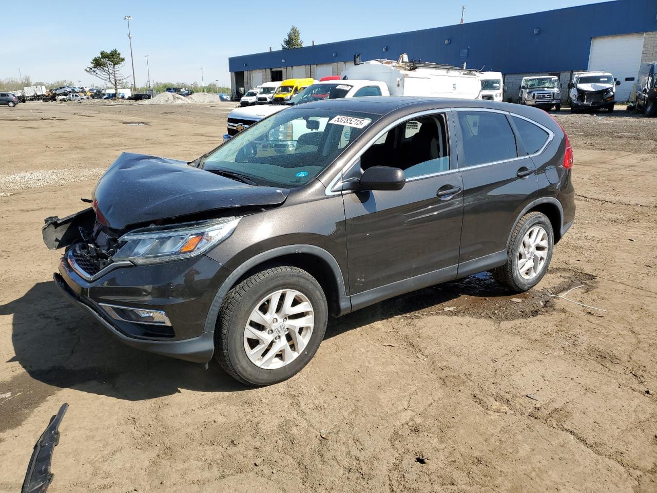2016 Honda Cr-V Ex for Sale in Woodhaven, MI - Front End