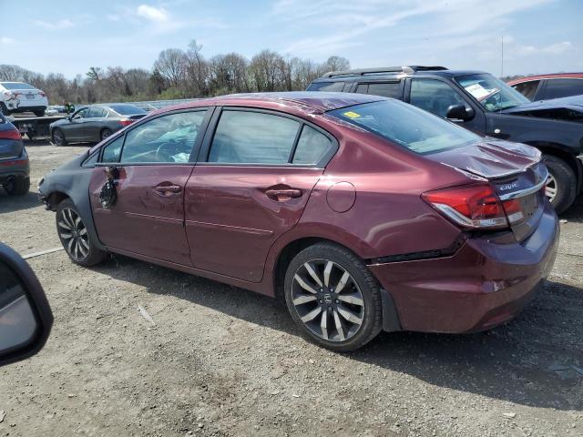  HONDA CIVIC 2014 Burgundy