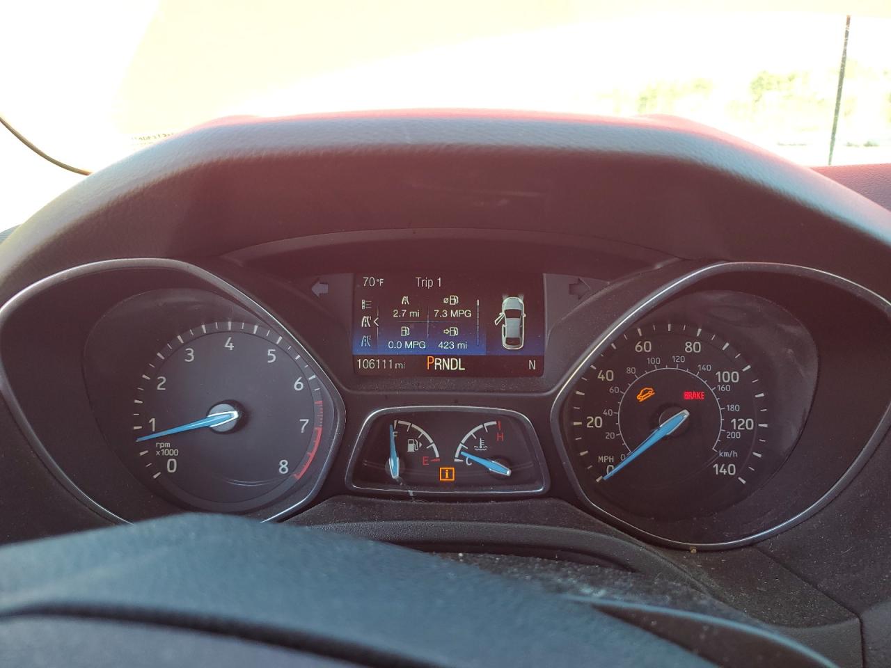 2015 Ford Focus Se VIN: 1FADP3F2XFL250026 Lot: 54846705