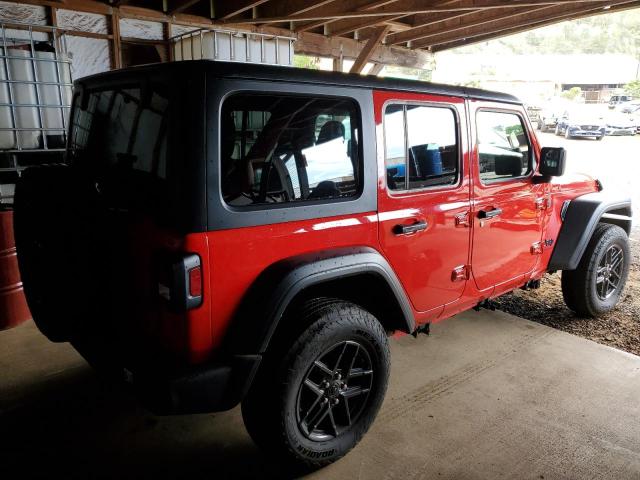  JEEP WRANGLER 2024 Червоний