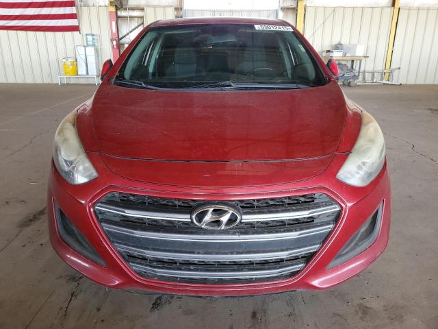 Hatchbacks HYUNDAI ELANTRA 2017 Czerwony
