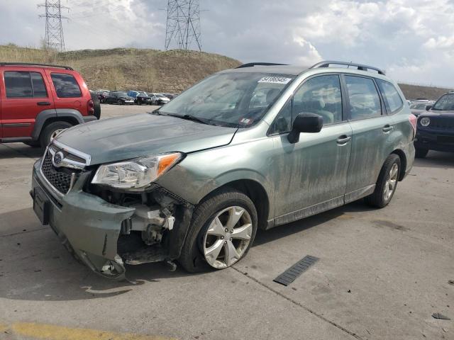  SUBARU FORESTER 2015 Зеленый