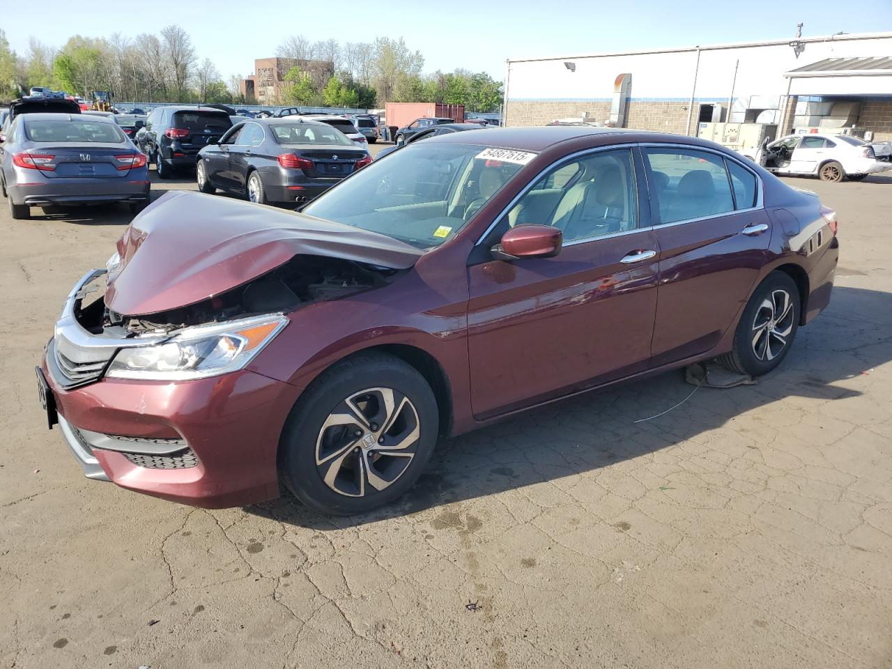 2016 Honda Accord Lx zu verkaufen in New Britain, CT - Front End