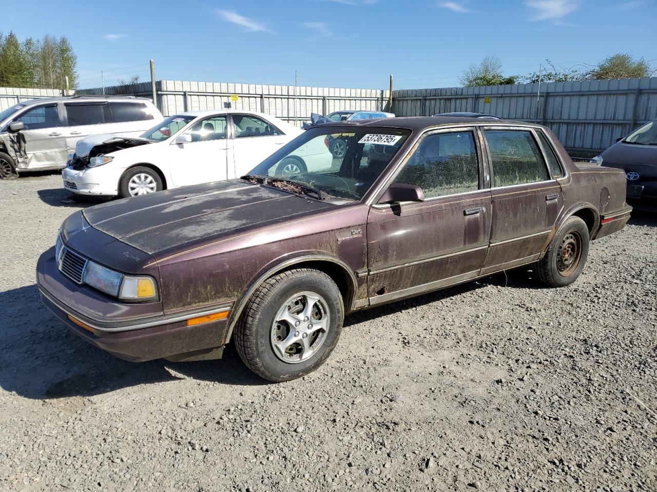 1987 Oldsmobile Cutlass Ciera Brougham за продажба в Arlington, WA - Mechanical