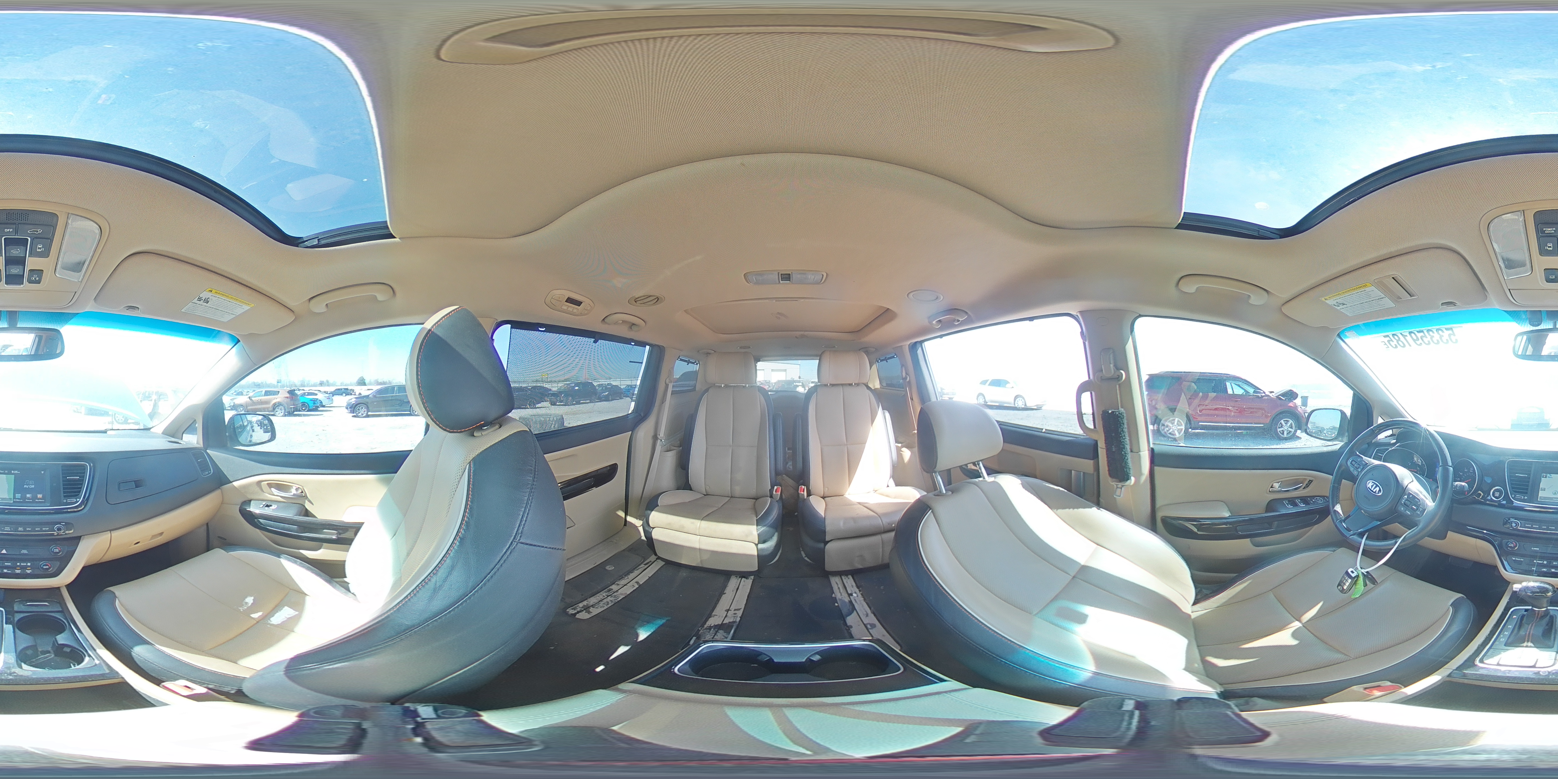 2015 Kia Sedona Sxl VIN: KNDME5C16F6043316 Lot: 53359185