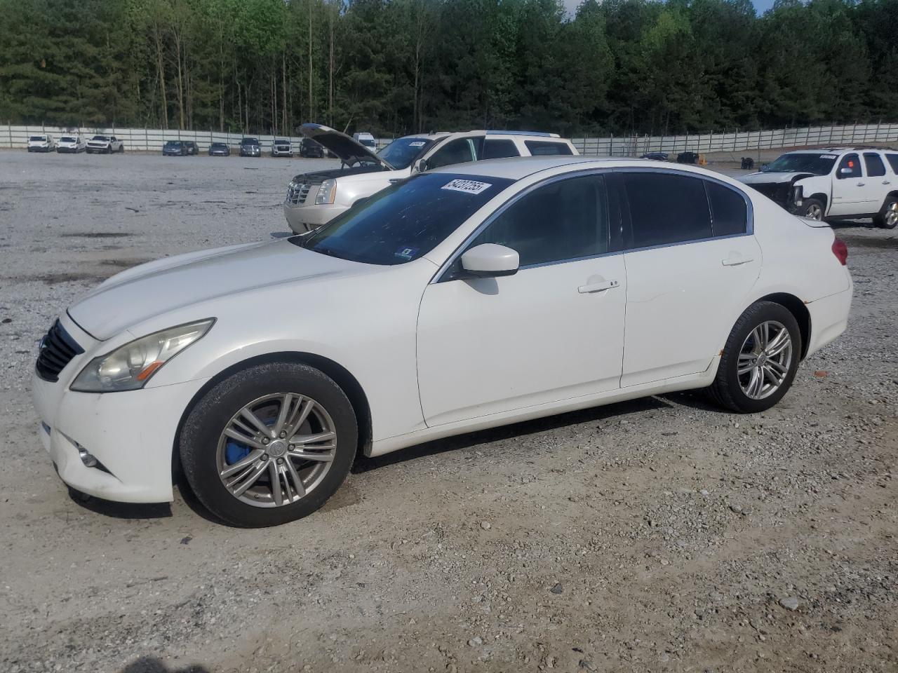 2011 Infiniti G37 de vânzare în Gainesville, GA - Rear End