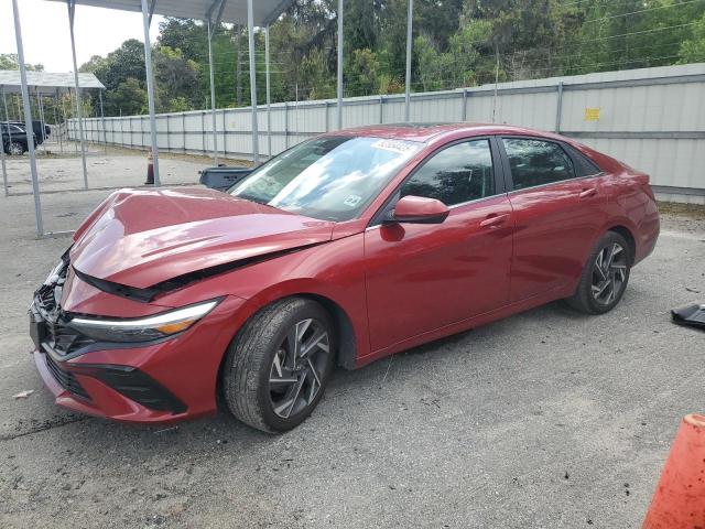  HYUNDAI ELANTRA 2024 Красный