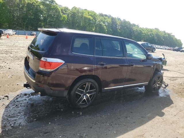  TOYOTA HIGHLANDER 2013 Фиолетовый