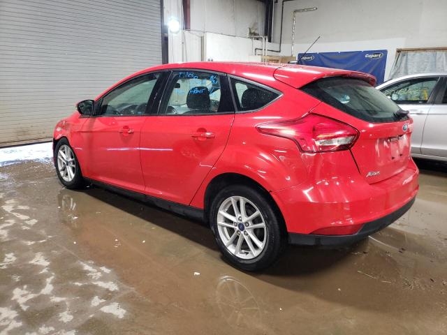  FORD FOCUS 2017 Czerwony