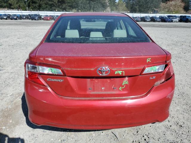  TOYOTA CAMRY 2014 Red