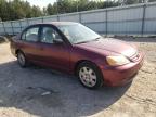 2002 Honda Civic Ex na sprzedaż w Charles City, VA - Side
