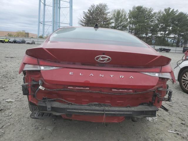  HYUNDAI ELANTRA 2021 Maroon