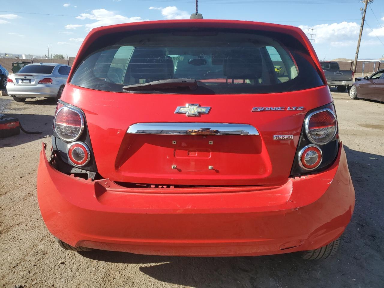 2015 Chevrolet Sonic Ltz VIN: 1G1JE6SB0F4104764 Lot: 53870305