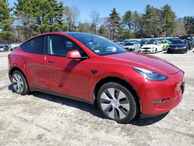  TESLA MODEL Y 2022 Czerwony