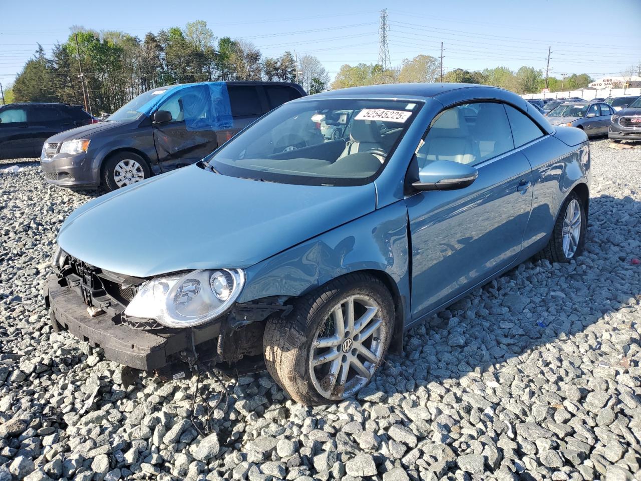 2010 Volkswagen Eos Lux للبيع في Mebane، NC - Front End