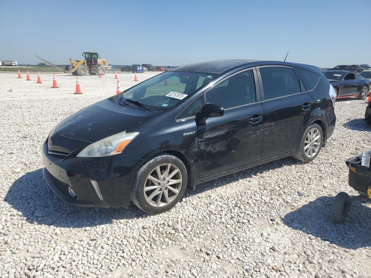 2012 Toyota Prius V en Venta en Temple, TX - Front End