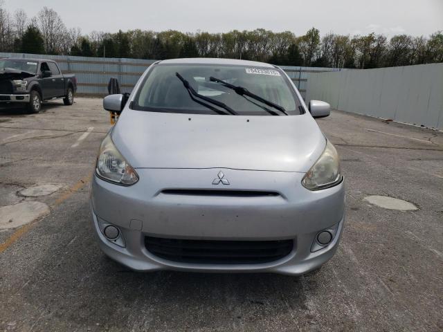 Hatchbacks MITSUBISHI MIRAGE 2015 Srebrny